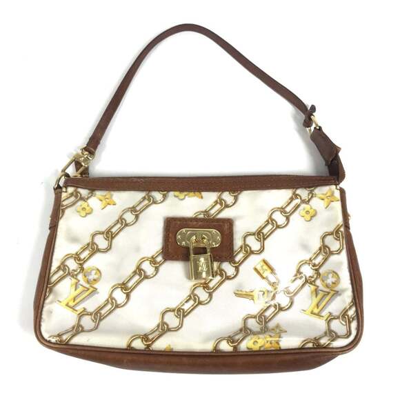 Louis Vuitton Handbags - LOUIS VUITTON Brown Monogram Leather Pochette Shoulder Bag